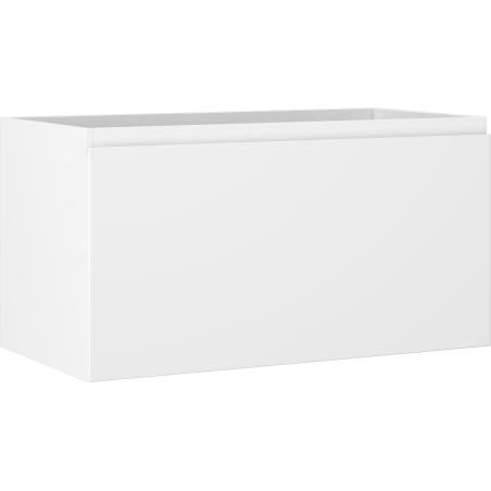 Mexen Orio Badezimmerschrank unter Waschbecken 90 cm, 1 Schublade, weiß matt - 91A10-09047-1-BF01