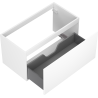 Mexen Orio Badezimmerschrank 90 cm, 1 Schublade, weiß matt - 91A10-09047-1-BF01