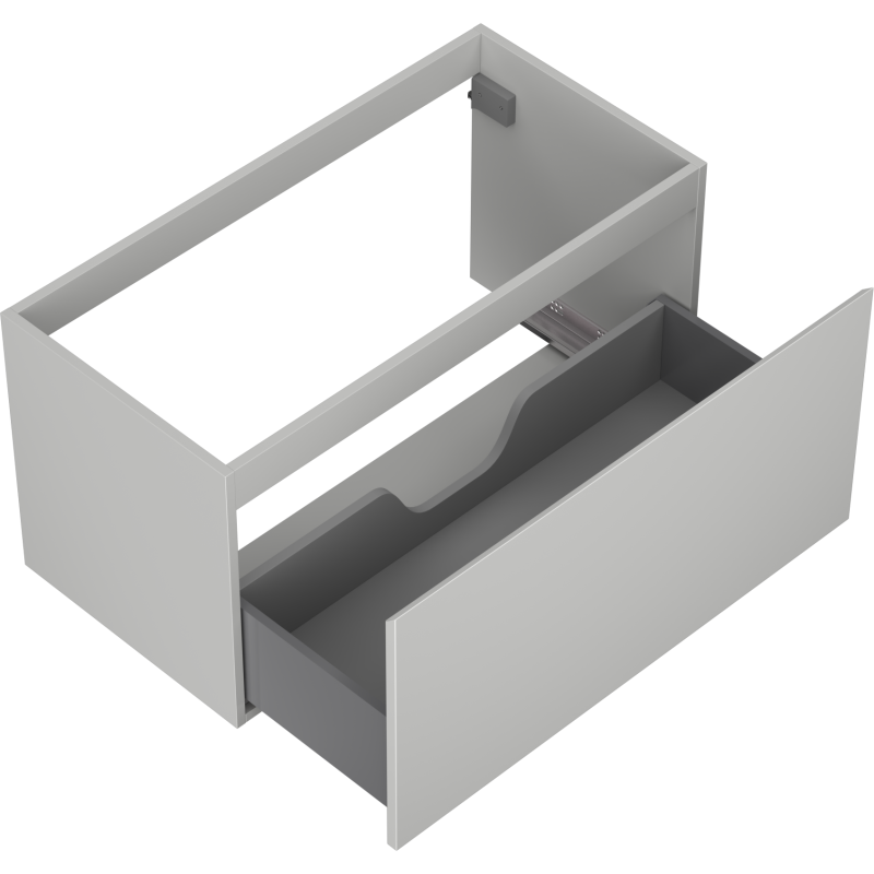 Mexen Orio meuble de salle de bain sous vasque 90 cm, 1 tiroir, gris mat - 91A10-09047-1-BF62