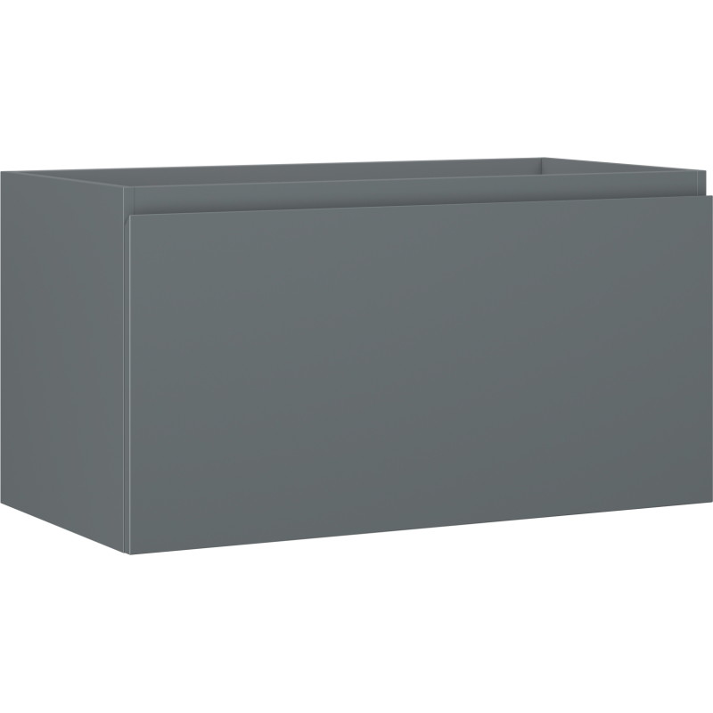 Mexen Orio kupaonski ormarić ispod umivaonika 90 cm, 1 ladica, mat grafit - 91A10-09047-1-BF66