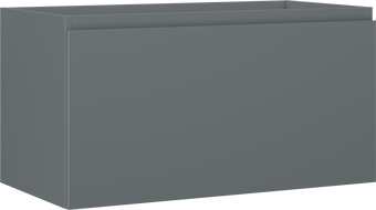 Mexen Orio vannitoa valamukapp 90 cm, 1 sahtel, mati grafiit - 91A10-09047-1-BF66