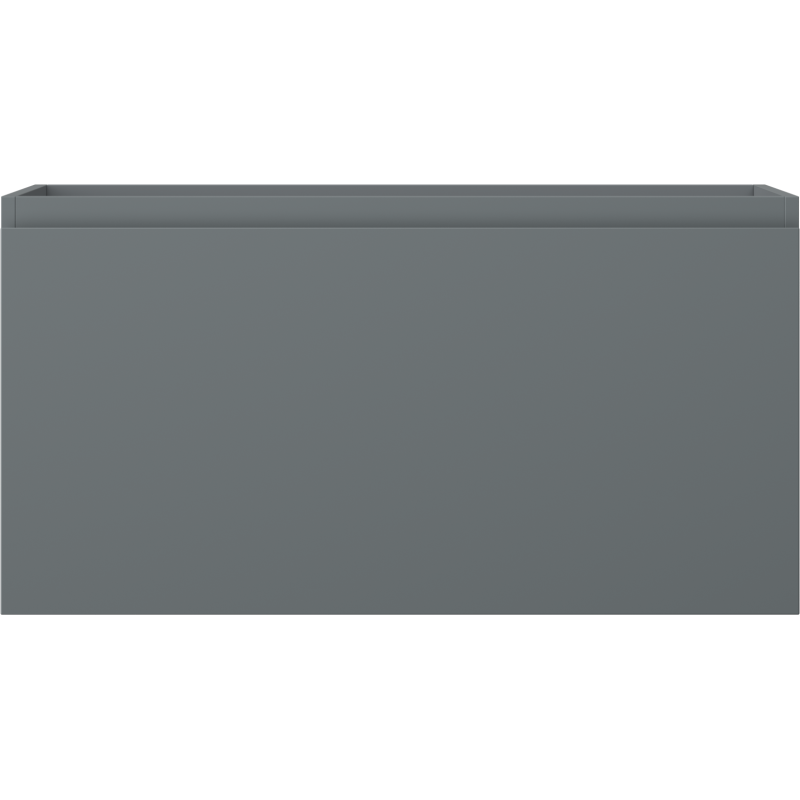 Mexen Orio bathroom cabinet under-sink 90 cm, 1 drawer, matte graphite - 91A10-09047-1-BF66