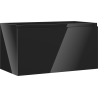 Mexen Orio badkamerkast onder wastafel 90 cm, 1 lade, zwart glans - 91A10-09047-1-BF70