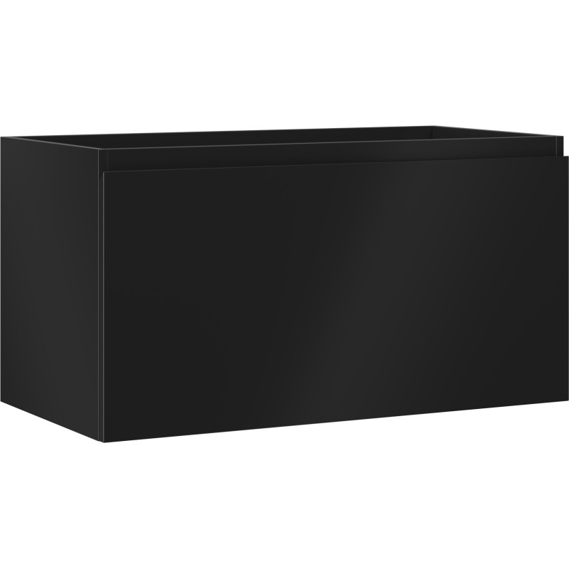 Mexen Orio vannitoa valamu aluskapp 90 cm, 1 sahtel, must matt - 91A10-09047-1-BF71