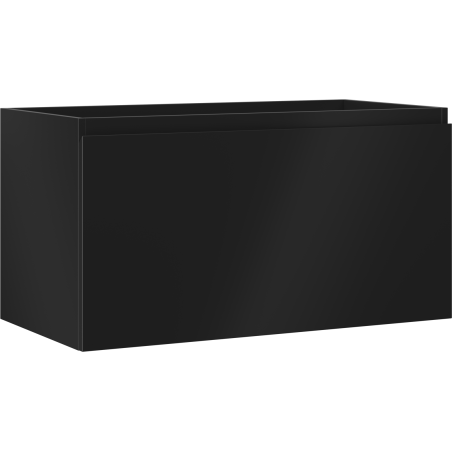 Mexen Orio Badezimmer-Unterschrank 90 cm, 1 Schublade, schwarz matt - 91A10-09047-1-BF71