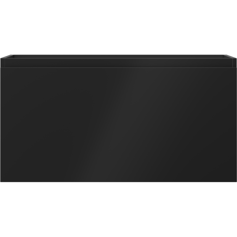 Mexen Orio badkamerkastje voor onder de wastafel 90 cm, 1 lade, zwart mat - 91A10-09047-1-BF71