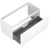 Mexen Orio Badezimmer-Unterschrank 100 cm, 1 Schublade, mattweiß - 91A10-10047-1-BF01