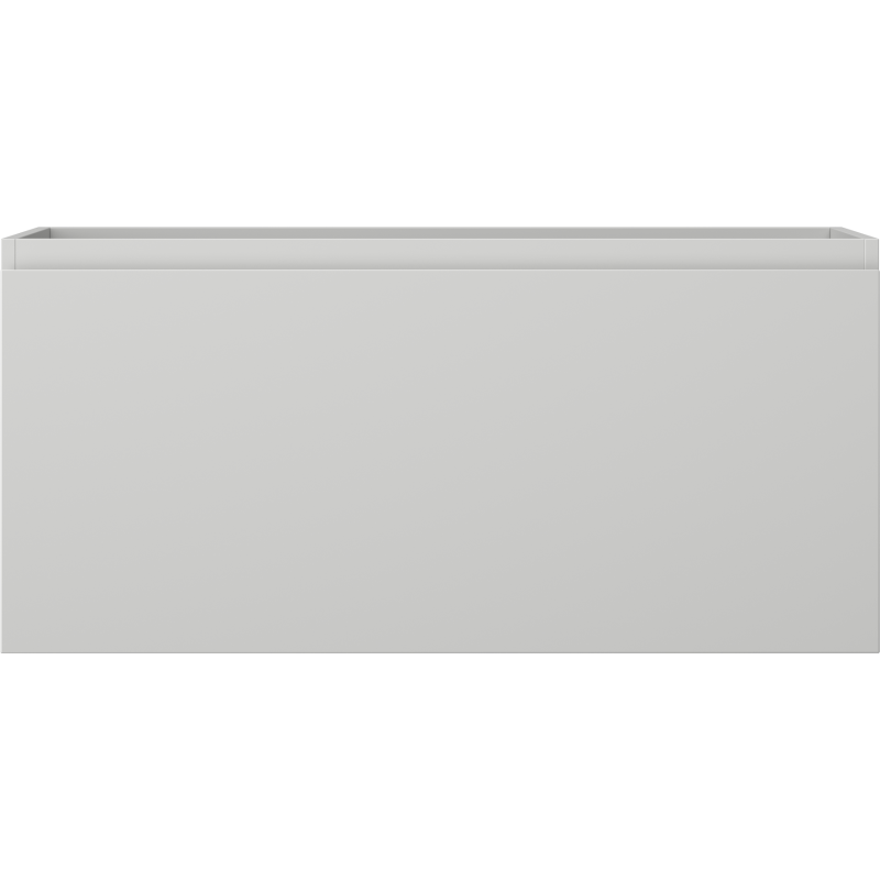 Mexen Orio 100 cm Bathroom Cabinet Under Sink, 1 Drawer, Grey Matte - 91A10-10047-1-BF62