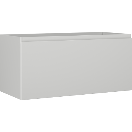 Mexen Orio 100 cm Bathroom Cabinet Under Sink, 1 Drawer, Grey Matte - 91A10-10047-1-BF62