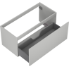 Mexen Orio armadietto da bagno sotto lavabo 100 cm, 1 cassetto, grigio opaco - 91A10-10047-1-BF62
