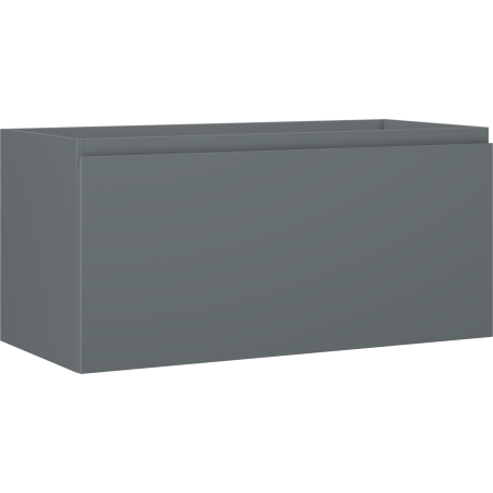 Mexen Orio bathroom cabinet under-sink 100 cm, 1 drawer, matte graphite - 91A10-10047-1-BF66