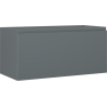 Mexen Orio Badezimmerunterschrank 100 cm, 1 Schublade, Graphit Matt - 91A10-10047-1-BF66