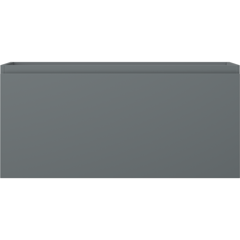 Mexen Orio armoire de salle de bains sous lavabo 100 cm, 1 tiroir, graphite mat - 91A10-10047-1-BF66