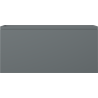 Mexen Orio Badezimmerunterschrank 100 cm, 1 Schublade, Graphit Matt - 91A10-10047-1-BF66