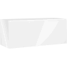 Mexen Orio Badezimmerschrank für Waschbecken 120 cm, 1 Schublade, weiß glänzend - 91A10-12047-1-BF00