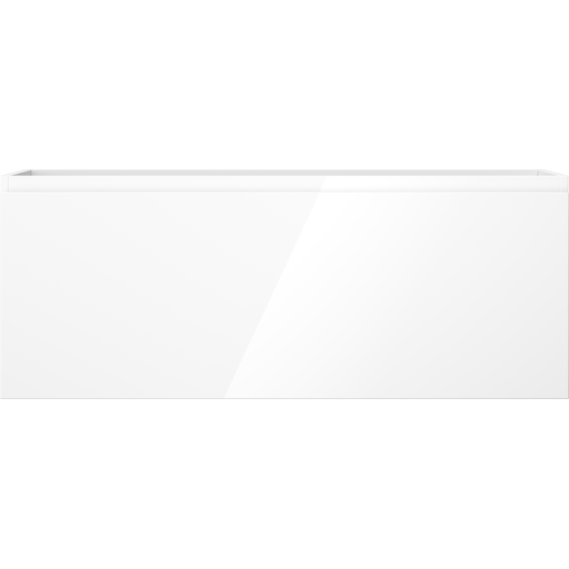 Mexen Orio mobiletto da bagno sottolavabo 120 cm, 1 cassetto, bianco lucido - 91A10-12047-1-BF00