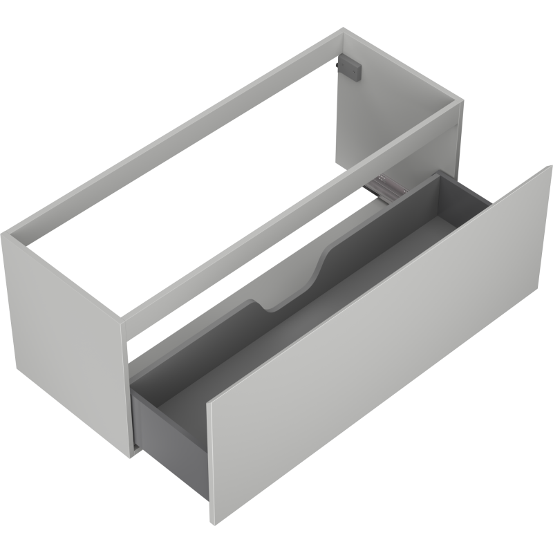 Mexen Orio badkamerkast onder wastafel 120 cm, 1 lade, grijs mat - 91A10-12047-1-BF62