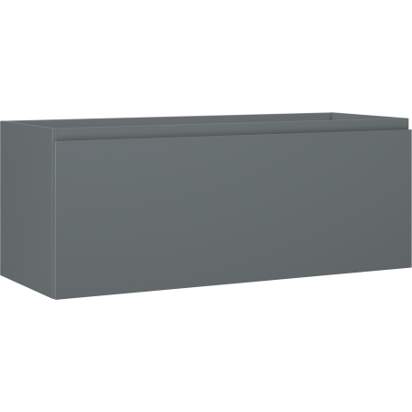 Mexen Orio Badezimmerschrank für Waschbecken 120 cm, 1 Schublade, Grafit Matt - 91A10-12047-1-BF66