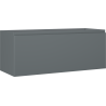 Mexen Orio Badezimmerunterschrank 120 cm, 1 Schublade, Graphit Matt - 91A10-12047-1-BF66
