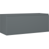 Mexen Orio szafka łazienkowa podumywalkowa 120 cm, 1 szuflada, grafit mat - 91A10-12047-1-BF66