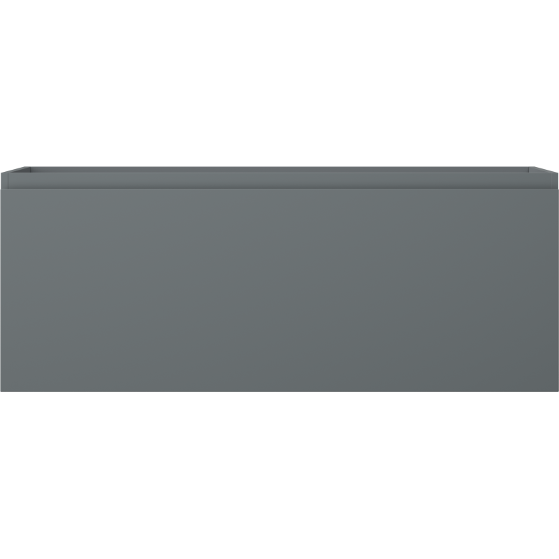 Mexen Orio bathroom cabinet for washbasin 120 cm, 1 drawer, matt graphite - 91A10-12047-1-BF66