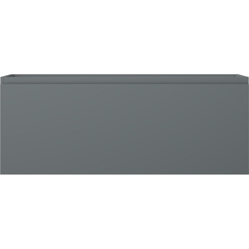 Mexen Orio mobiletto da bagno sottolavabo 120 cm, 1 cassetto, grafite opaco - 91A10-12047-1-BF66