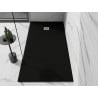 Mexen Stone+ rectangular composite shower tray 200 x 100 cm, black - 44701020
