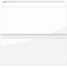 Mexen Orio bathroom cabinet under sink 50 cm, 2 drawers, white matte - 91A10-05047-2-BFF01