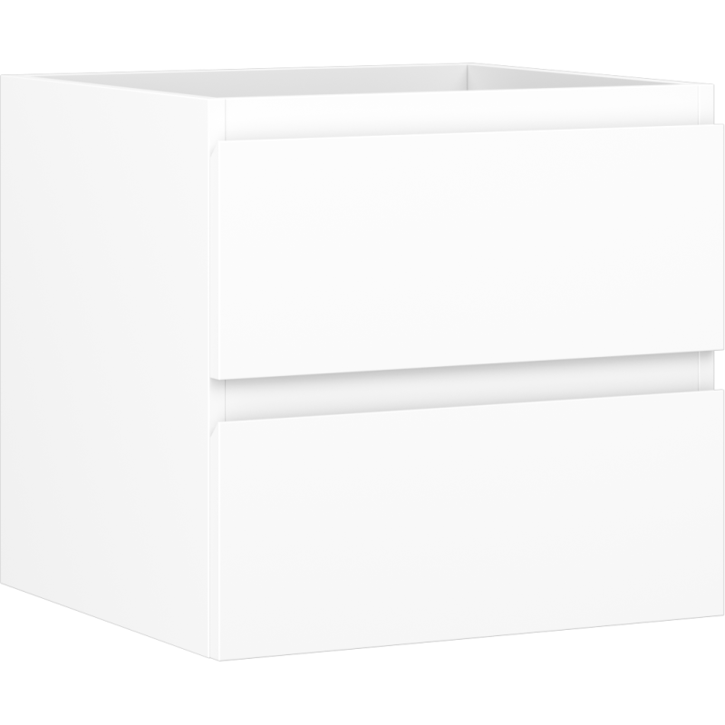 Mexen Orio armário de casa de banho sob lavatório 50 cm, 2 gavetas, branco mate - 91A10-05047-2-BFF01