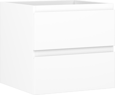 Mexen Orio vannitoa kapp, kraanikausi all 50 cm, 2 sahtlit, valge matt - 91A10-05047-2-BFF01