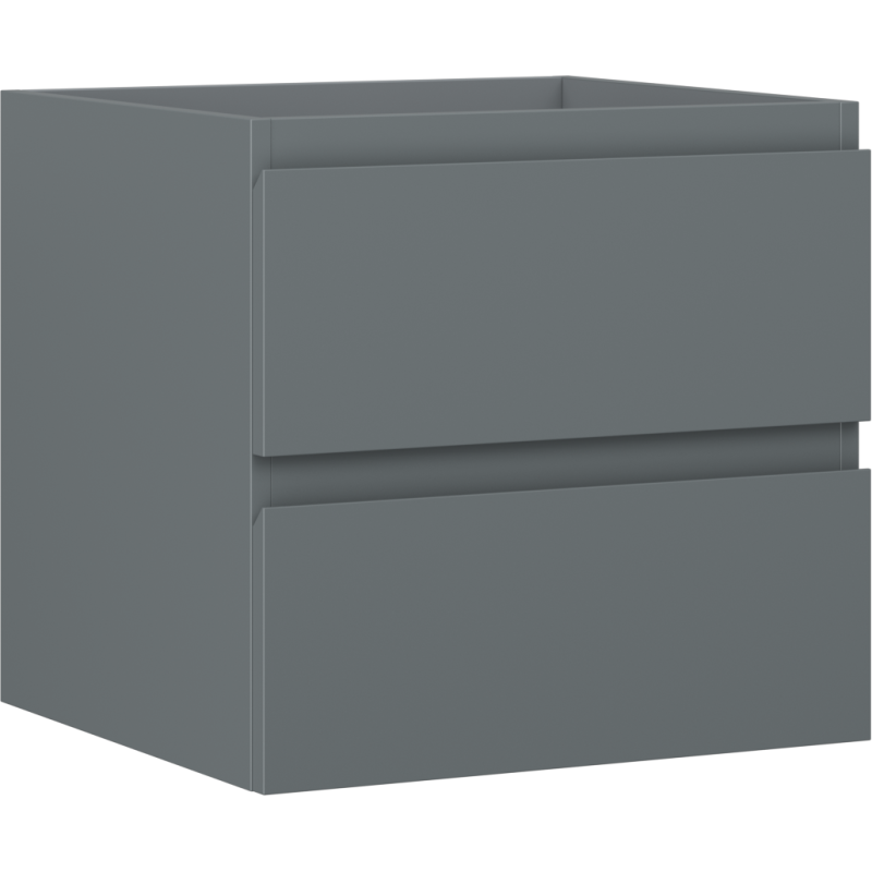 Mexen Orio 50 cm pesuallaskaappi, 2 laatikkoa, matta grafiitti - 91A10-05047-2-BFF66