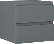 Mexen Orio ormarić za umivaonik 50 cm, 2 ladice, mat grafit - 91A10-05047-2-BFF66