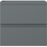 Mexen Orio vannitoakapp valamu all 50 cm, 2 sahtlit, matt grafiit - 91A10-05047-2-BFF66