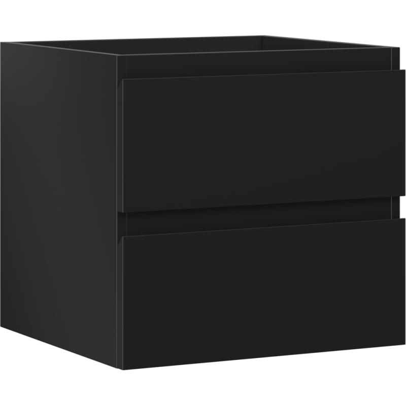 Mexen Orio vannitoakapp kraanikausi alla 50 cm, 2 sahtlit, must matt - 91A10-05047-2-BFF71