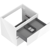 Mexen Orio meuble de salle de bain sous lavabo 60 cm, 2 tiroirs, blanc brillant - 91A10-06047-2-BFF00