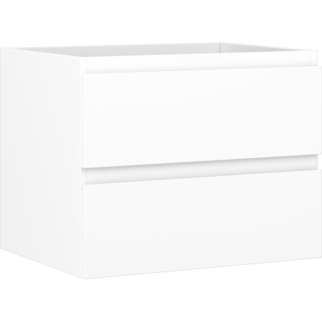 Mexen Orio bathroom cabinet under-sink 60 cm, 2 drawers, white matte - 91A10-06047-2-BFF01