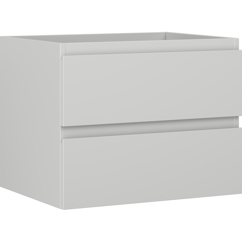 Mexen Orio Badezimmer-Unterschrank 60 cm, 2 Schubladen, Grau matt - 91A10-06047-2-BFF62