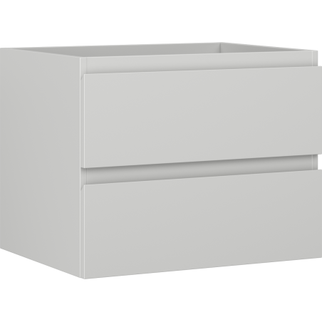 Mexen Orio Badezimmer-Unterschrank 60 cm, 2 Schubladen, Grau matt - 91A10-06047-2-BFF62