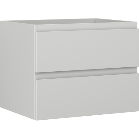 Mexen Orio vannitoakapp kraanikausi alla 60 cm, 2 sahtlit, hall matt - 91A10-06047-2-BFF62