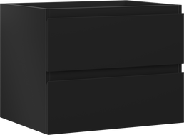 Mexen Orio mobile bagno sottolavabo 60 cm, 2 cassetti, nero opaco - 91A10-06047-2-BFF71