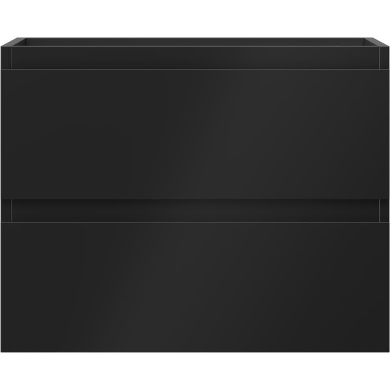 Mexen Orio Badezimmerunterschrank 60 cm, 2 Schubladen, schwarz matt - 91A10-06047-2-BFF71