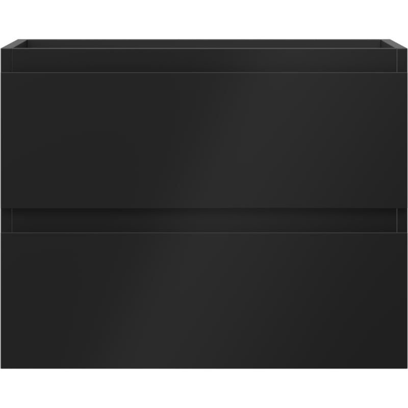 Mexen Orio szafka łazienkowa podumywalkowa 60 cm, 2 szuflady, czarna mat - 91A10-06047-2-BFF71