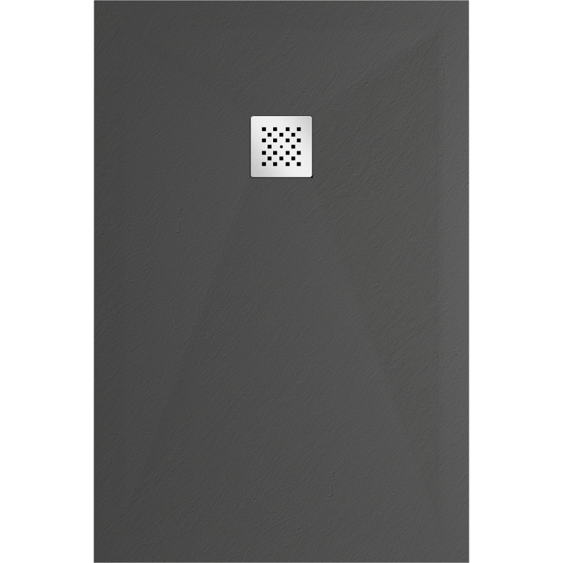 Mexen Stone+ composite rectangular shower tray 80 x 70 cm, anthracite - 44717080