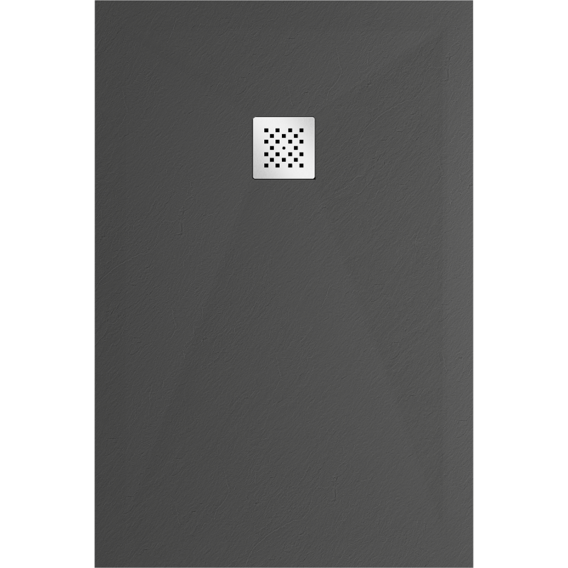 Mexen Stone+ plato de ducha rectangular de composite 80 x 70 cm, antracita - 44717080