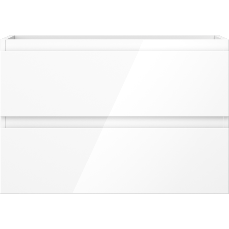 Mexen Orio meuble de salle de bains sous lavabo 70 cm, 2 tiroirs, blanc brillant - 91A10-07047-2-BFF00