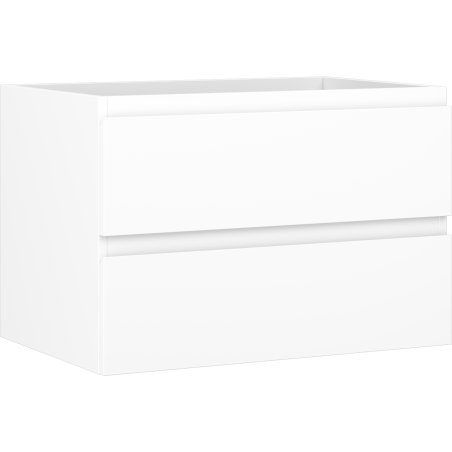 Mexen Orio 70 cm bathroom cabinet, 2 drawers, white matte - 91A10-07047-2-BFF01