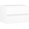 Mexen Orio mobiletto da bagno sotto lavabo 70 cm, 2 cassetti, bianco opaco - 91A10-07047-2-BFF01