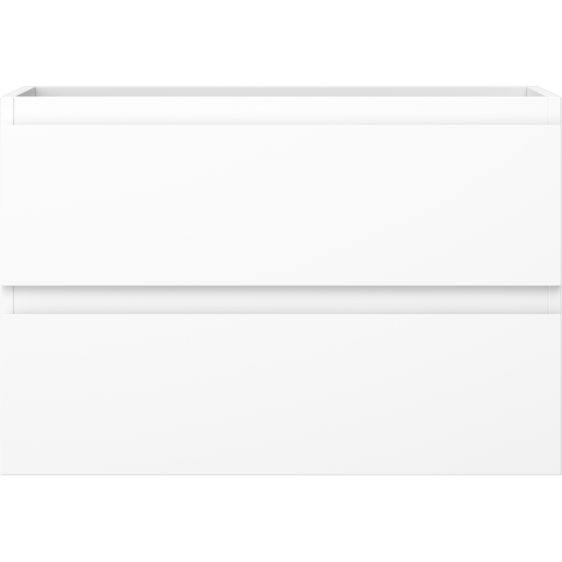 Mexen Orio 70 cm bathroom cabinet, 2 drawers, white matte - 91A10-07047-2-BFF01