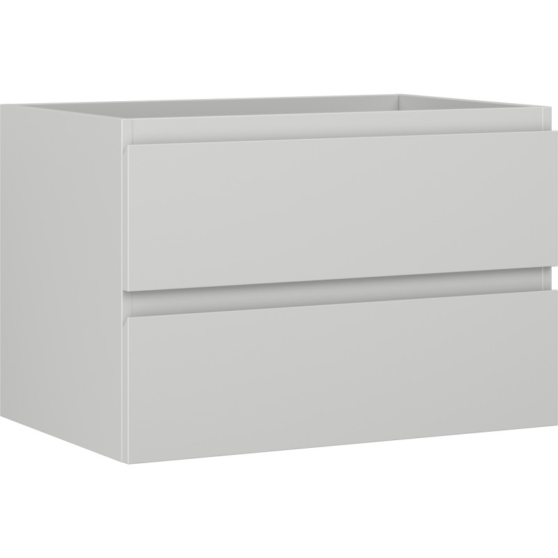 Mexen Orio vannitoakapp valamu all 70 cm, 2 sahtlit, hall matt - 91A10-07047-2-BFF62