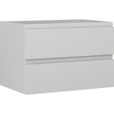 Mexen Orio szafka łazienkowa podumywalkowa 70 cm, 2 szuflady, szara mat  - 91A10-07047-2-BFF62